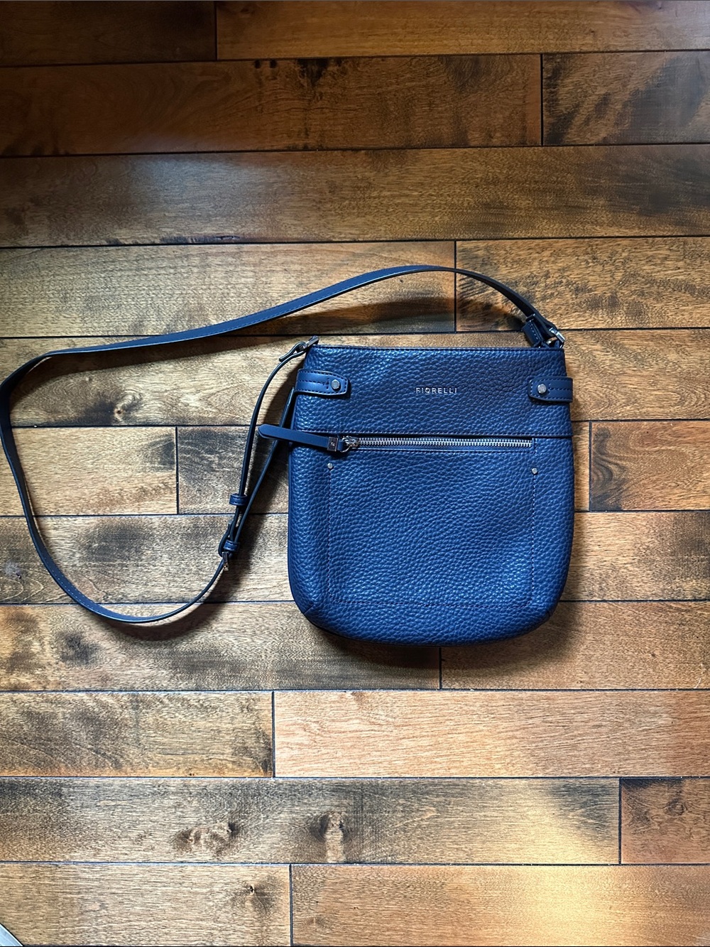Fiorelli Navy Pebbled Crossbody Bag